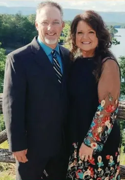 Sharon Bollinger and husband